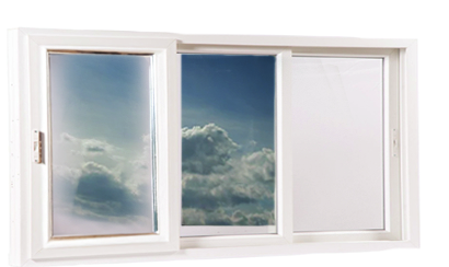 3-Track uPVC Windows